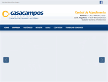 Tablet Screenshot of casacampos.com